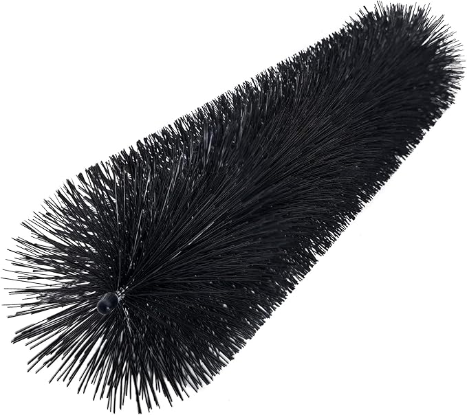 VEVOR Gutter Brush, 4.33 inch Diameter 30 Feet Total Length Gutter Cleaning Tools, Ground-Level Brush Leaf Guard for 5 Inch Gutters, Easily Clear Roof Leaves and Debris, 10 Pack