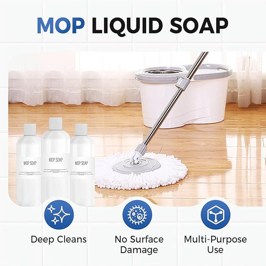 Mop Soap Brazilian Waves, 2026 Upgrade Highly Scented Brazilian Waves Mop Soap for Floor Cleaning, Mop Soap Luxury Mop Soap For Floor Cleaning, Multisurface Bathroom and Kitchen Cleaner Supplies (3)