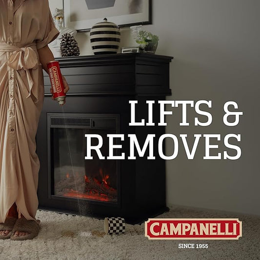 Campanelli Pro Series Stain Remover Point & Spray Carpet & Upholstery Cleaner for Pet Stains & Odors, Food Stains, Wine, Coffee, Dirt and More! – 3 Pack (18oz Each)