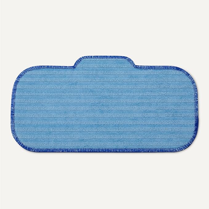 Amazon Basics Washable Steam Mop Replacement Pads for All Hard Floors, 4-Pack