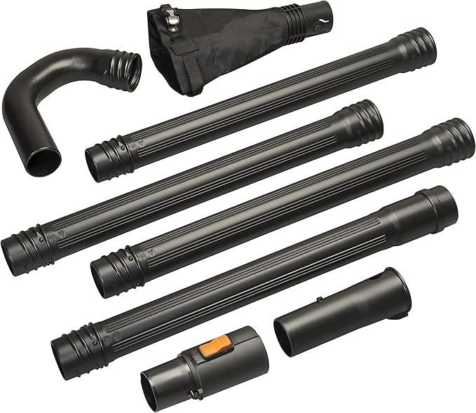 WORX Gutter Cleaning Kit with 5” Inches Tubes for WORX Leaf Blowers, WA4096