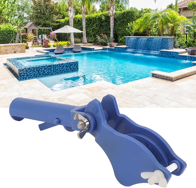 Pool Tablet Holder Z Clip Handle Cleaner - Simple Installation for Easy Maintenance, 3in Fit Swimming Pool Cleaning Tool