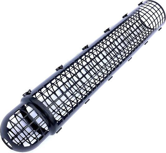20 Gutter Cups Gutter Guards - 30 Feet Long - Best Gutter Cover Protection – Easy DIY Installation, no Tools Required – Stop Leaves and Pine Needles from Clogging Gutters