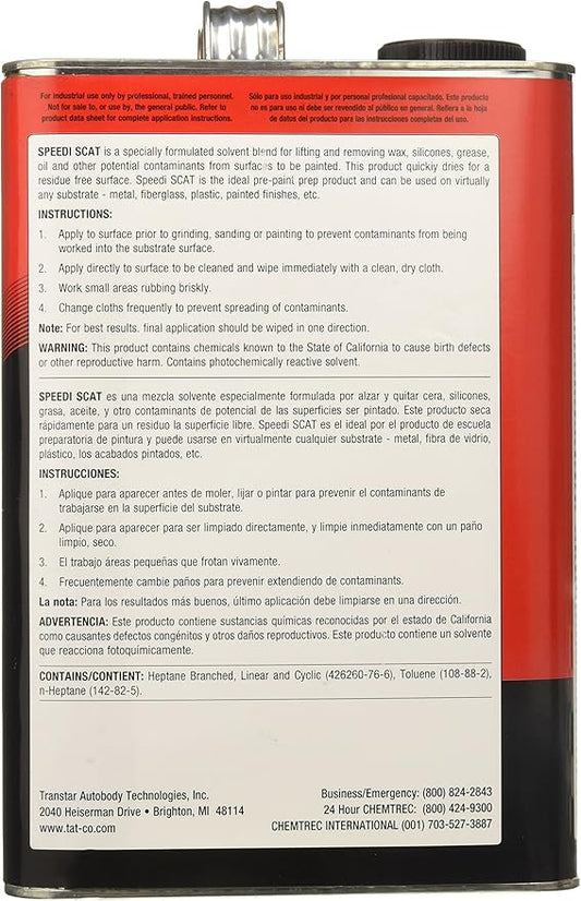 TRANSTAR 6321 Speedi SCAT Wax and Grease Remover - 1 Gallon