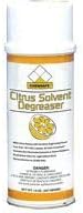 Chemsafe Citrus Solvent Cleaner And Degreaser, Low VOC Grease, Oil, Grime, Tar, Adhesive Remover, 1 Case (12 14oz Aerosol Cans)