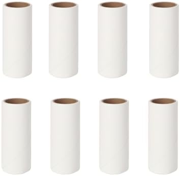 8 Roller Refills for Disposable Mini Lint Roller | Refillable, Portable by Unknown