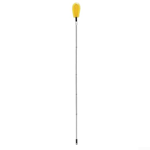 Adjustable Telescopic Gutter Cleaning Tool Homeowners DIY Enthusiasts - Safe Effective Gutter Cleaner with Extension Rod Inspection Mirror(05)