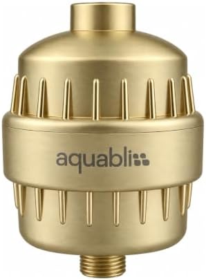 Aquabliss SF100 Daily Revitalize Shower Filter - Matte Gold by Aquabliss