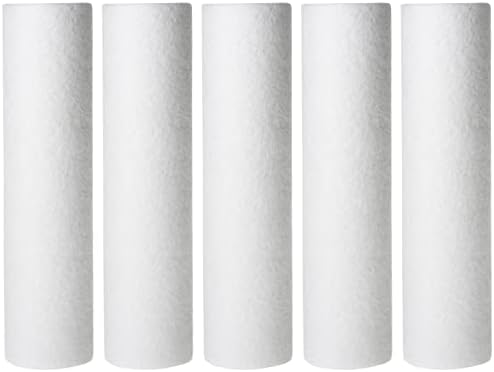 IPW Industries Inc. - Whole House Water Filter Replacement Cartridge, 50-Micron Poly-Spun Sediment Filtration System for Home Water - Watts Premier, 5 Pack by WattsPremier