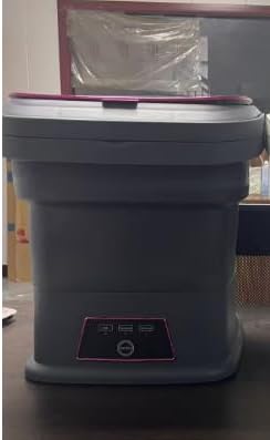 Portable Clothes Washing Machines,18L Foldable Mini Laundry Machine with Spinner Basket,3 Cleaning Modes for Small Baby, Underwear, Socks,Ideal for Home,Travel,Dorms,Camping,Hotel and Apartment HH