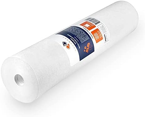 Aquaboon 5 Micron 20 x 4.5 Water Filter Cartridges Set of 2, Whole House Water Filter Replacements for 2-Stage Sediment & Chlorine, Odors Reduction - Image 3
