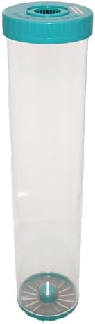 Neo-Pure 20 x 4.5 Clear Empty Standard Size Water Filter Cartridge, Durable Construction Universal Pre/Post Use by neo