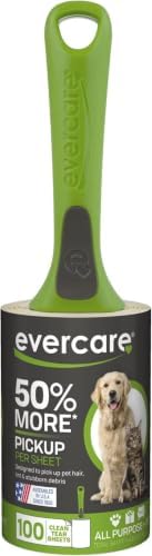 Evercare All Purpose Pet Hair Lint Roller,100 Sheets – Reusable Sticky Roller for Pet Hair,Cat & Dog-Hair Remover,Lint Remover,Pet-Hair-Remover for Furniture,Clothing & Cars,(Pack of 6) by Evercare