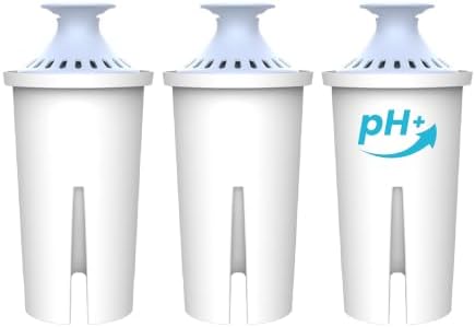 AQUA CREST Alkaline Water Filter Replacement for Brita® Filter, 3 Pack by AQUACREST