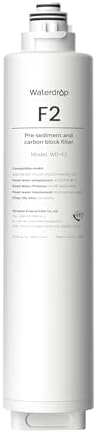 Waterdrop F2 Filter, Replacement for X8/X12/X16 RO System, 6-Month Lifetime by Waterdrop