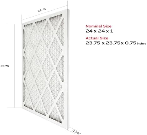 True Blue 324241.4 Allergen 24-Inch by 24-Inch by 1-Inch Air Filter, 4-Pack - Image 2