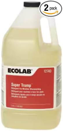 ECOLB Super Trump 6112740 Machine Warewashing Detergent 1 Gallon - 2 Pack
