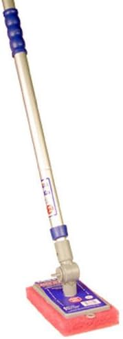 3' - 6' Telescopic Pool Cleaning Pole with Scrubber Pad PROD260