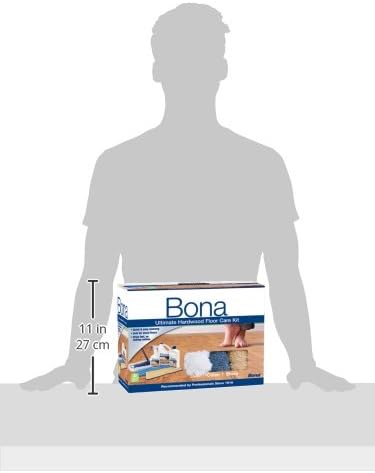 Bona Ultimate Hardwood Floor Care Kit - Includes Microfiber Mop, Microfiber Cleaning Pads, Microfiber Dusting Pad, Hardwood Floor Cleaning Solution and Refill, and Hardwood Floor Polish - Cleaning Kit