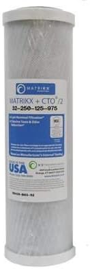 KX Technologies CTO Filter, 9.75 in X 2.75 in, MatriKX-32-250-10 by Unknown