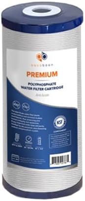 Aquaboon 5 Micron 10 x 4.5 Carbon Block Chlorine Reduction, KDF Heavy Metals Purification Cartrige and Anti-Scale Water Filter - Whole House Water Filter Replacement, 2-Pack - Image 5