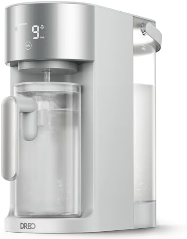 DREO Reverse Osmosis Water Filter Countertop, RO Filtration System, 3:1 Pure to Drain, TDS & Filter Life & Autofill Pitcher, Installation-Free, Self-Cleaning Water Purifier, RO Water Filter by Unknown