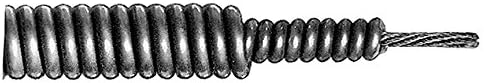 General Pipe Cleaners I-T6FL-DH Closet Auger, Professional 6' Flexicore Snake with Down Head for Unclogging Toilets