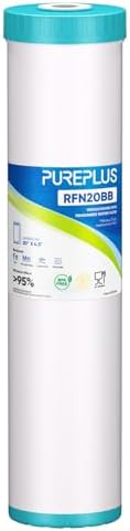 PUREPLUS 20"x4.5" Whole House Iron & Manganese Reduce Water Filter, 1 Pack by PUREPLUS