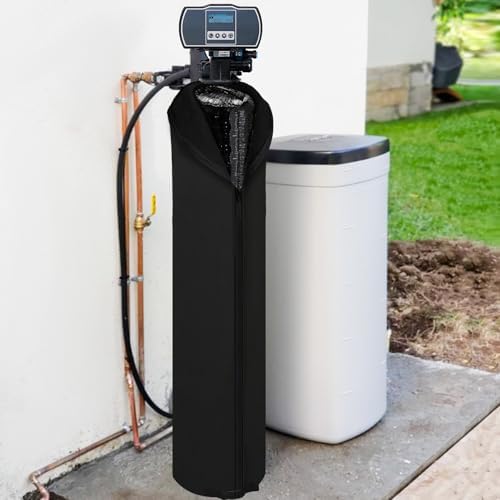Bitubi Water Softener Neoprene Sweat Jacket, Outdoor Water Softener and Filter Tank Cover to Prevent Sweating, Water Softener Insulated Cover (10x54, Black) - Image 7