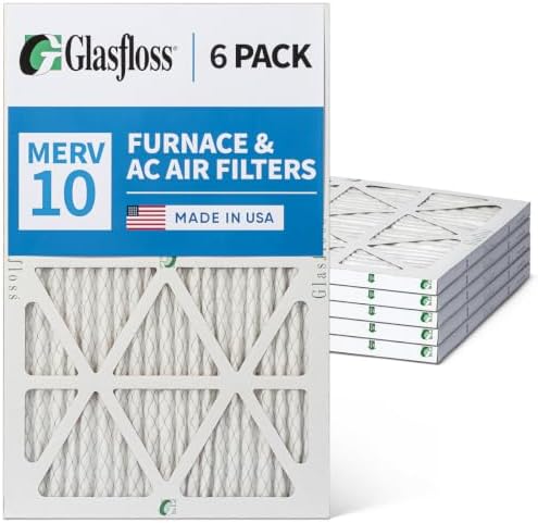 Glasfloss 14x24x1 MERV 10 Pleated AC Furnace Air Filters. Box of 6 - Image 6