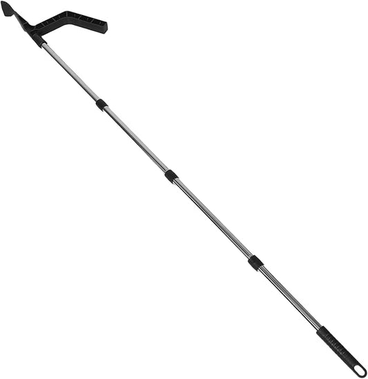 1 Set Gutter Cleaning Tools With Poles Roof Gutter Cleaner Scoop For Leaves And Debris Residential And Commercial Use Easy To Maintain Drainage Flow