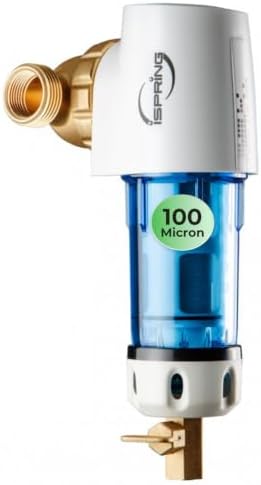 iSpring WSP100GR Spin Down Sediment Filter, 360 Rotating Head, 100 Micron by iSpring