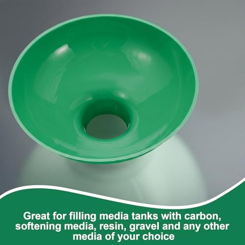 Vesici 2 Pack Extra Large Wide Mouth Funnel 2.5" x 10", Green - Image 3