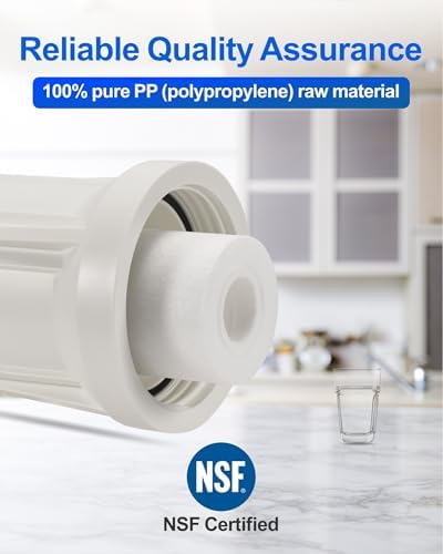 PP Water Filter Replacement, NSF Certified Universal 10"x2.5 Inch - Image 4