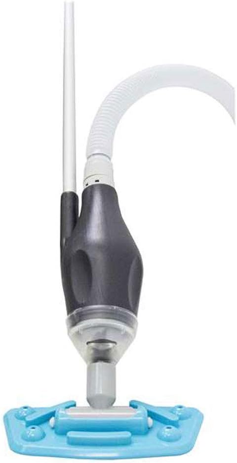 Kokido Skooba Max Handheld Automatic Vacuum Cleaner Tool for Above Ground Swimming Pools with Wide Nozzle and Smooth Gliding Wheels