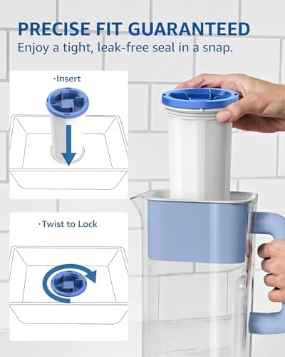 Replacement for ZEROF01 New Culligan Pitcher and dispenser, 3 Pack - Image 7