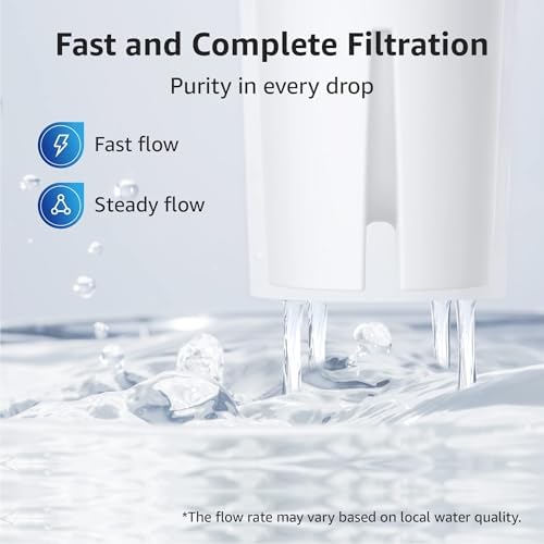 Overbest Pitcher Water Filter Replacement for Brita® Filters, 8 Pack - Image 7