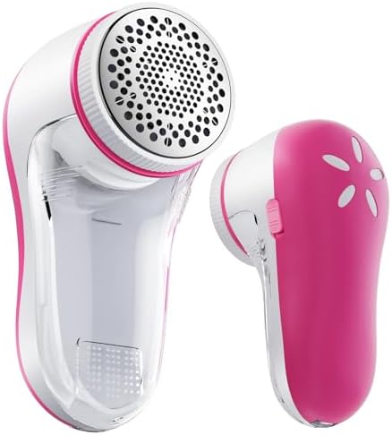 POPCHOSE Fabric Shaver, Lint Shaver with 6-Leaf Blade, Rechargeable | Lint Remover with Type-C Fast Charing Port, Sweater Defuzzer, Clothes Shaver for Couch, Furniture, Blanket, Remove Pilling by Popularchoicesfromhere