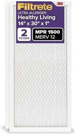 Filtrete 14x30x1 Air Filter, MERV 12, MPR 1500, 2 HVAC Filters - Image 4