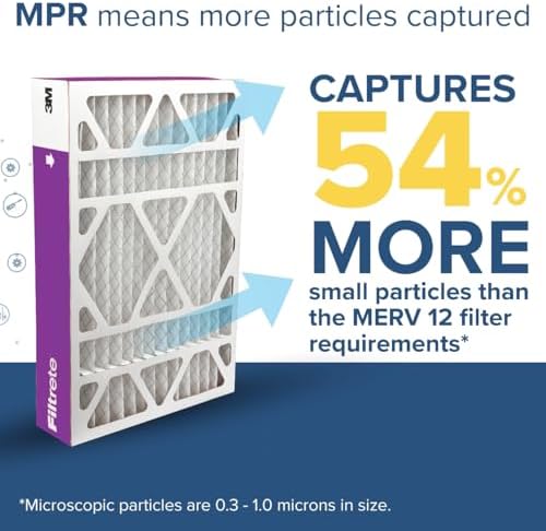 Filtrete 20x25x5 Air Filter, MERV 12, MPR 1550, 1 HVAC Filter - Image 4