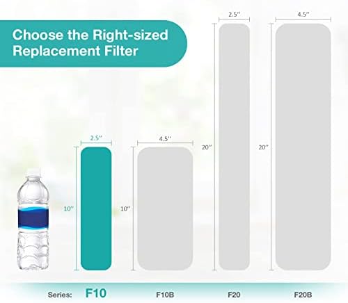 SimPure 5 Micron 10" x 2.5" Whole House CTO Carbon Sediment Water Filter - Image 6