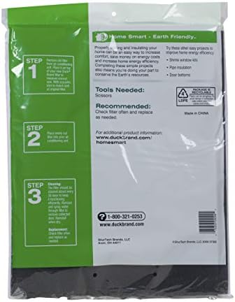 Duck Brand Replacement Air Conditioner Foam Filter, 24-Inch x 15-Inch x 1/4-Inch, 1285234 - Image 2