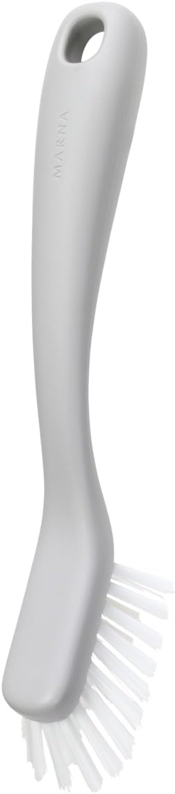 Marna W602GY Bath Mini Brush (Hanging/Small/Gray) Bath Cleaning Brush (Drain/Faucet Around/Bathtub/Bath)