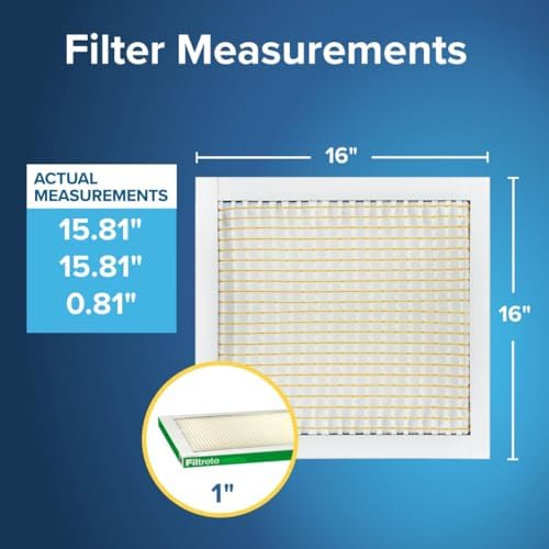 Filtrete 16x16x1 Air Filter, MERV 8, MPR 700, 6 HVAC Filters - Image 2