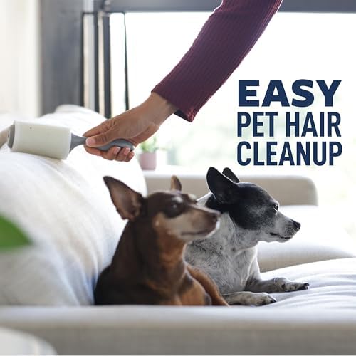 Scotch-Brite Everyday Clean Lint Roller, Lint Remover for Pet Hair, Dark Clothes, Furniture, and Dusty Surfaces, Picks Up Fur & Fluff in Your Home, Car, & Office, 10 Pack, 950 Adhesive Sheets Total - Image 3