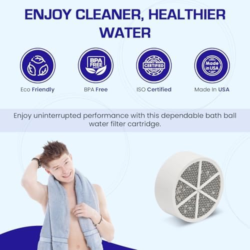 Crystal Quest Bathtub Filter Replacement Cartridge, BPA-Free - Image 3
