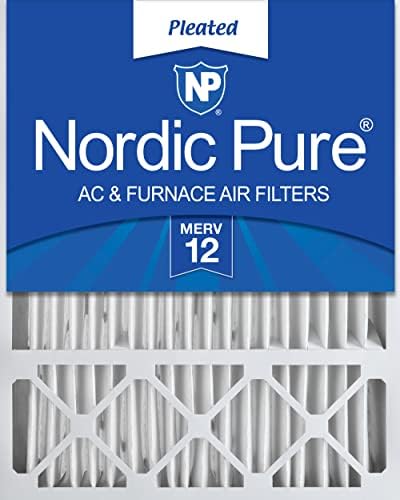Nordic Pure 20x25x5 Honeywell/Lennox Replacement MERV 12 Air Filter 1 Pack by NordicPure