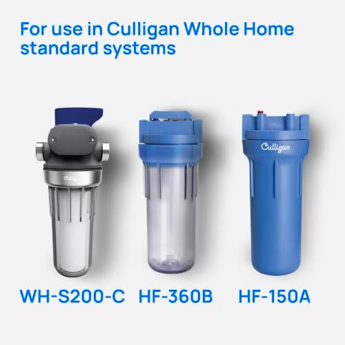Culligan S1A Whole House Standard Water Filter Cartridge, 20 Micron, 16,000 Gallons, 2-Pack ?€? Reduces Sediment, Rust, Scale, Sand, and Silt ?€? Compatible with HF-150A, HF-160, HF-360A, HF-365 - Image 3