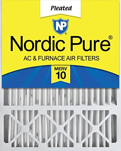 Nordic Pure 20x25x5 Honeywell/Lennox Replacement MERV 10 Air Filter 1 Pack by NordicPure