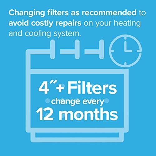 Filtrete 20x25x4 Air Filter MERV 11, MPR 1000 Micro Allergen Defense 2-Pack, Fits Honeywell & AprilAire, AC Furnace HVAC Filters for Home, Pleated Electrostatic (Actual Size 19.88 x 24.63 x 4.31 in) - Image 3